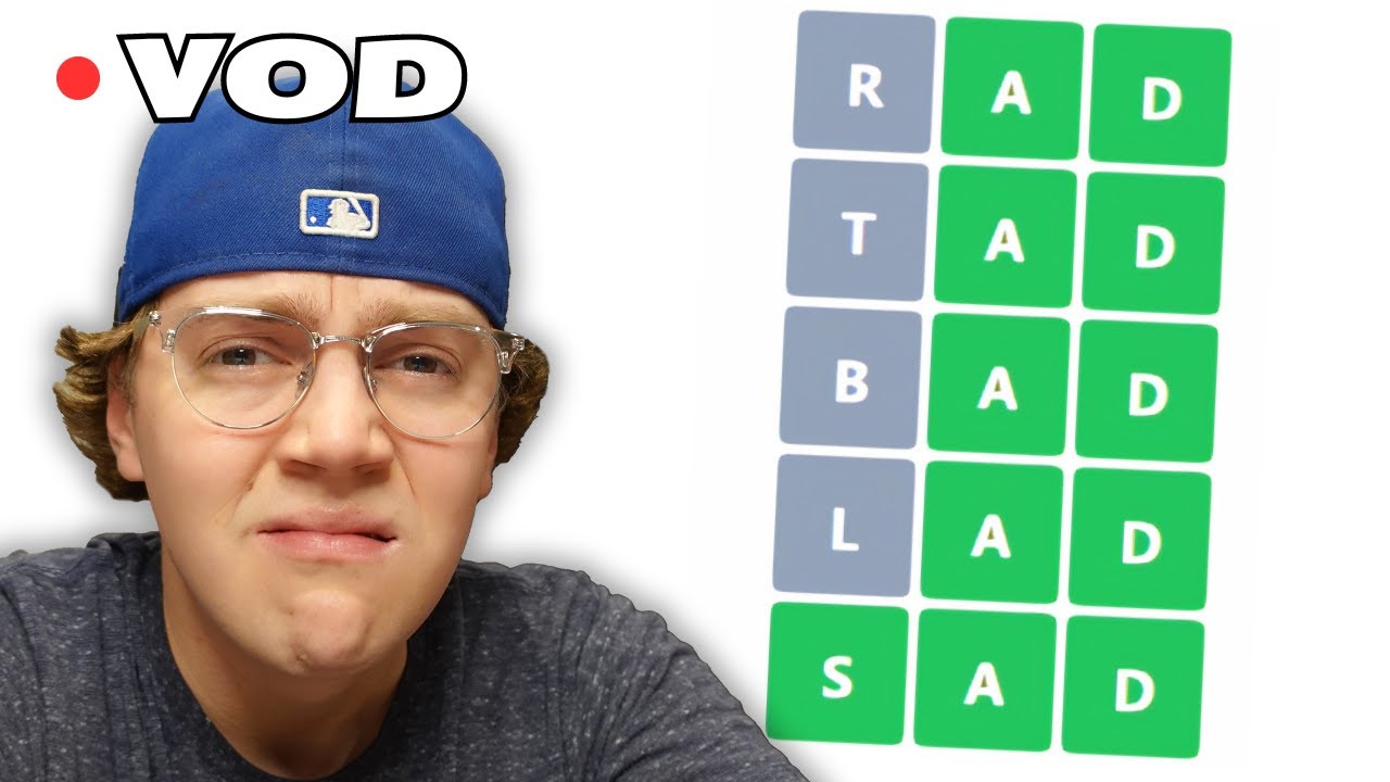 Wordle Makes Me Sad [Cam2r VOD 6/12/2024]