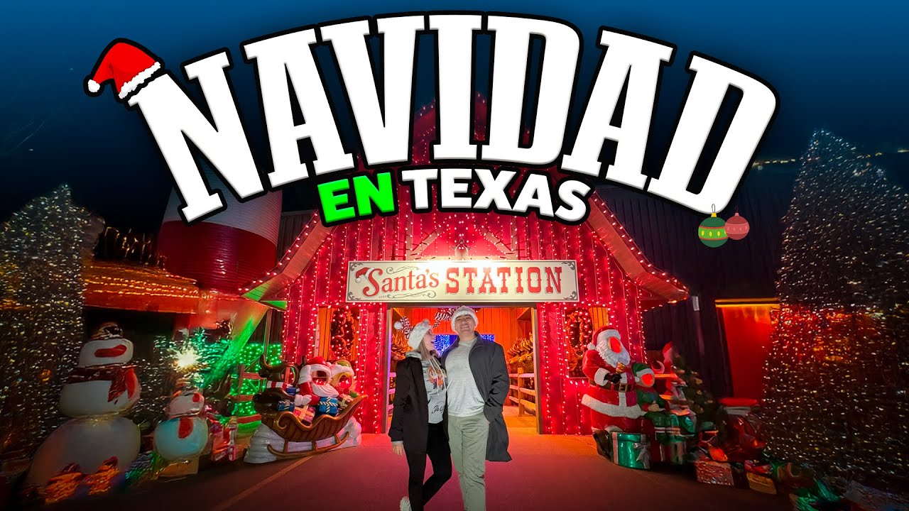 Qué hacer y ver en TEXAS en NAVIDAD 🎄 Santa's Wonderland