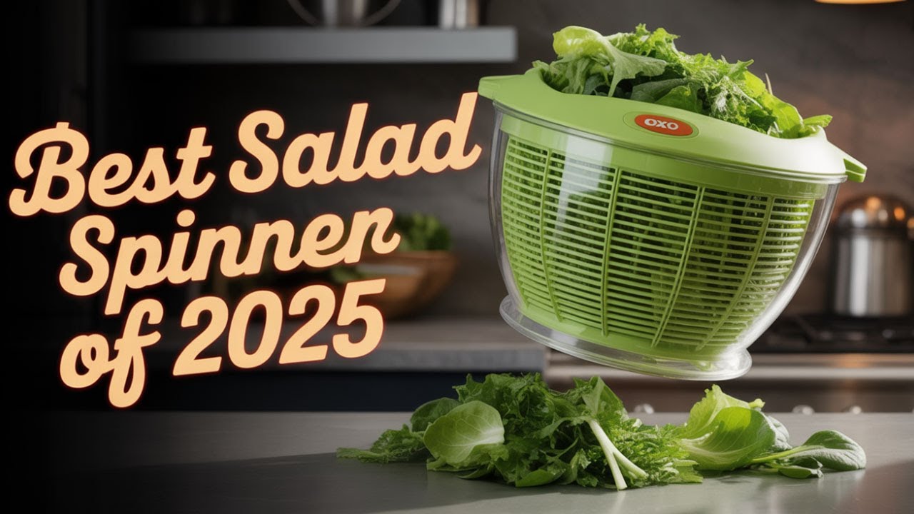 Top 5 Best Salad Spinners of 2025 | Top Rated Salad Spinner Reviews | Best Salad Spinners Amazon