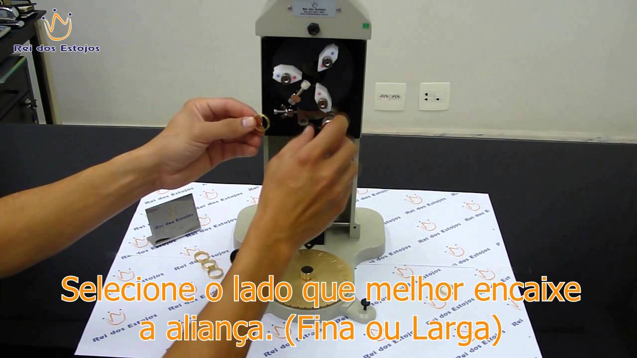 Pantografo para Alianca - Grava nome na aliança