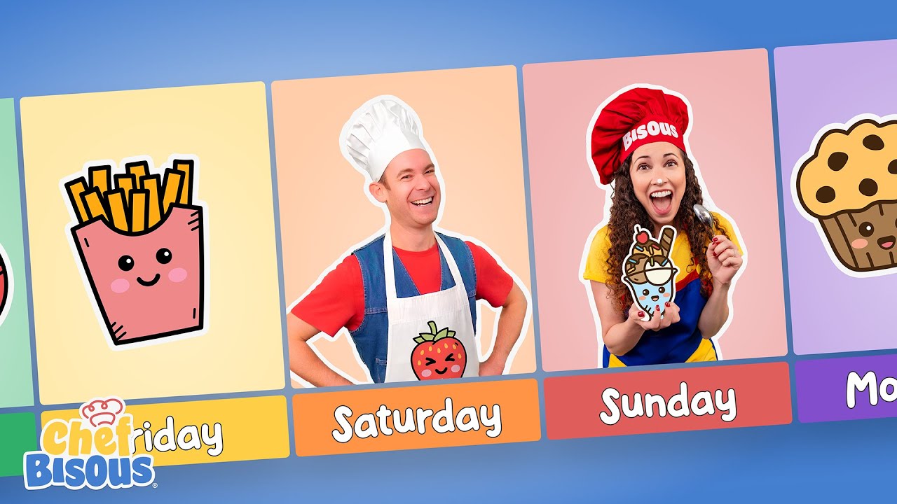 Изучаем дни недели | Веселая песенка для детей с участием Bradurday