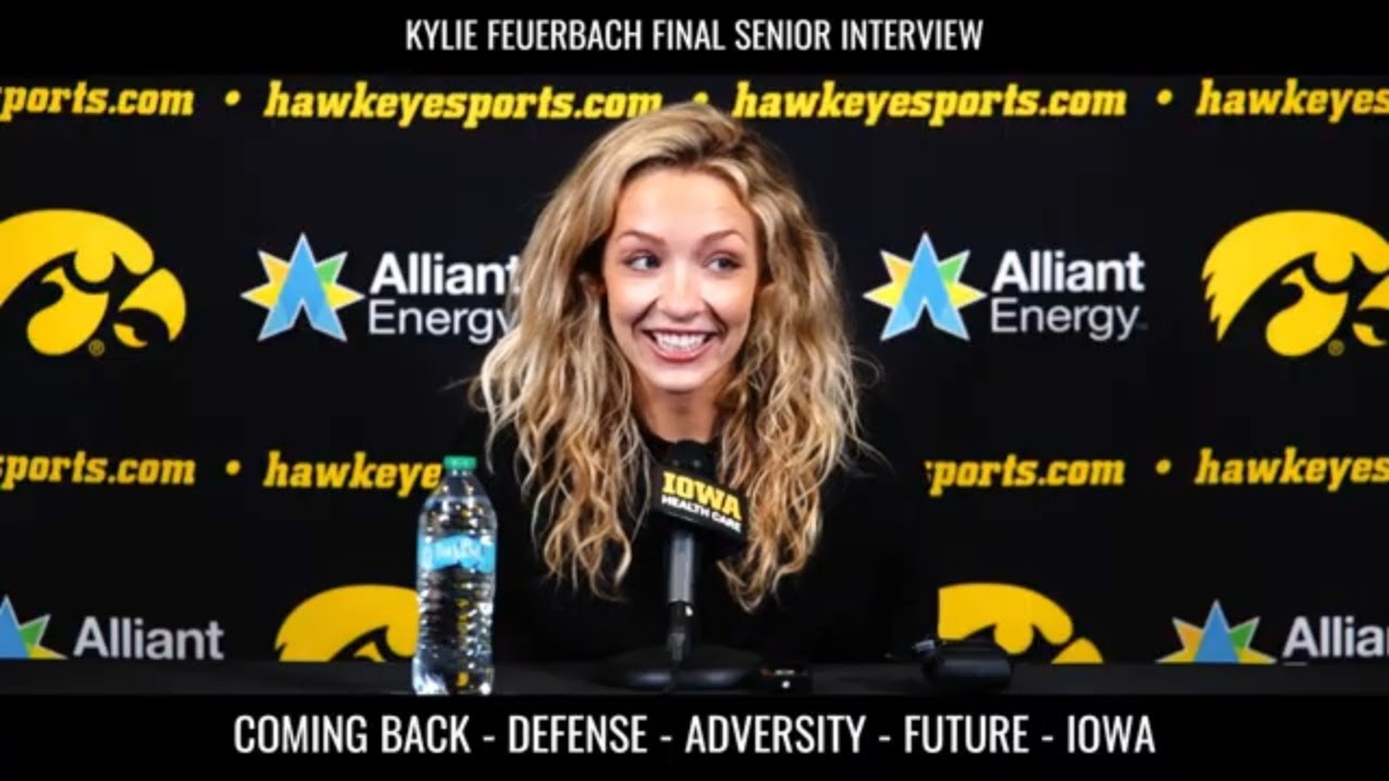 Iowa Hawkeye Kylie Feuerbach Final Season Interview