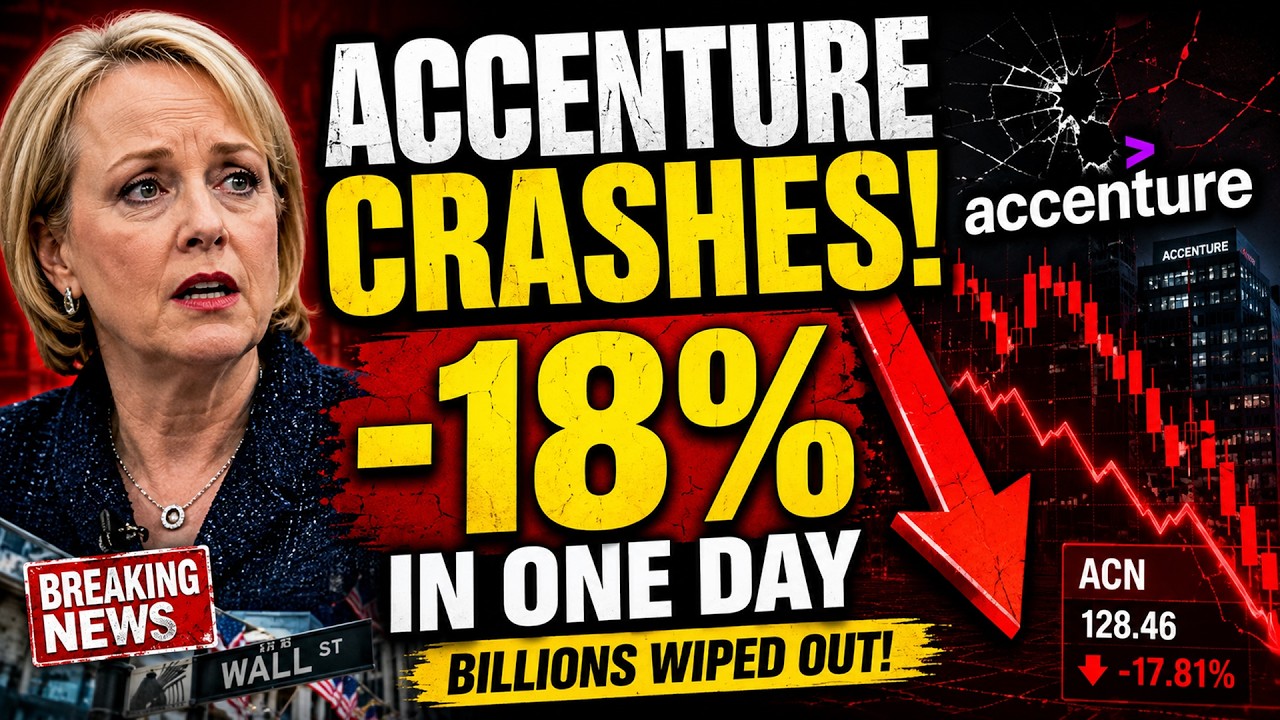 Акции Accenture ОБВАЛИЛИСЬ на 18% после отчета | Что пошло не так?