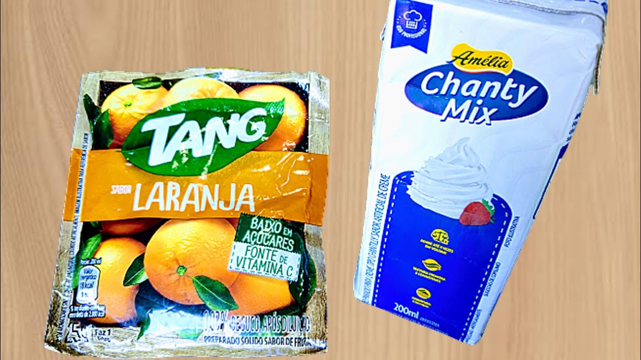 Misturei suco Tang com chatily e veja só no que deu