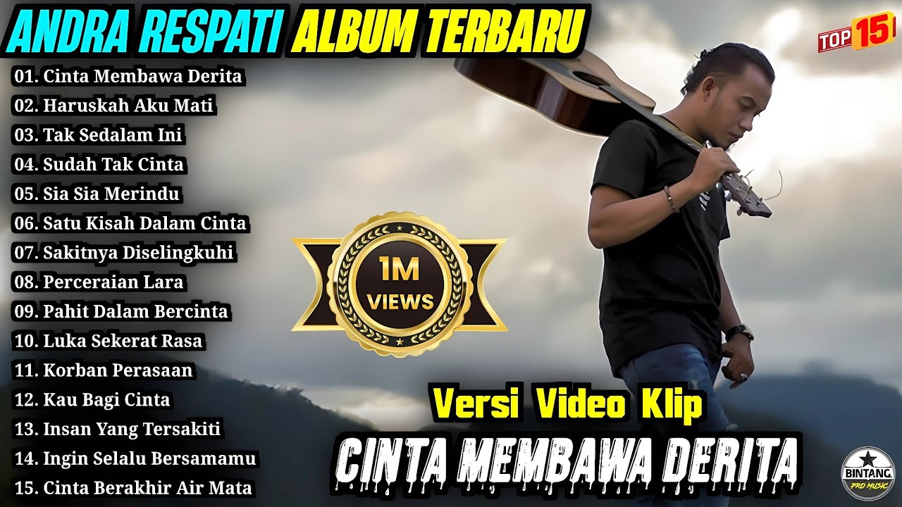 Andra Full Album || CINTA MEMBAWA DERITA - HARUSKAH AKU MATI, Lagu Melayu Terpopuler, Pop Terbaik