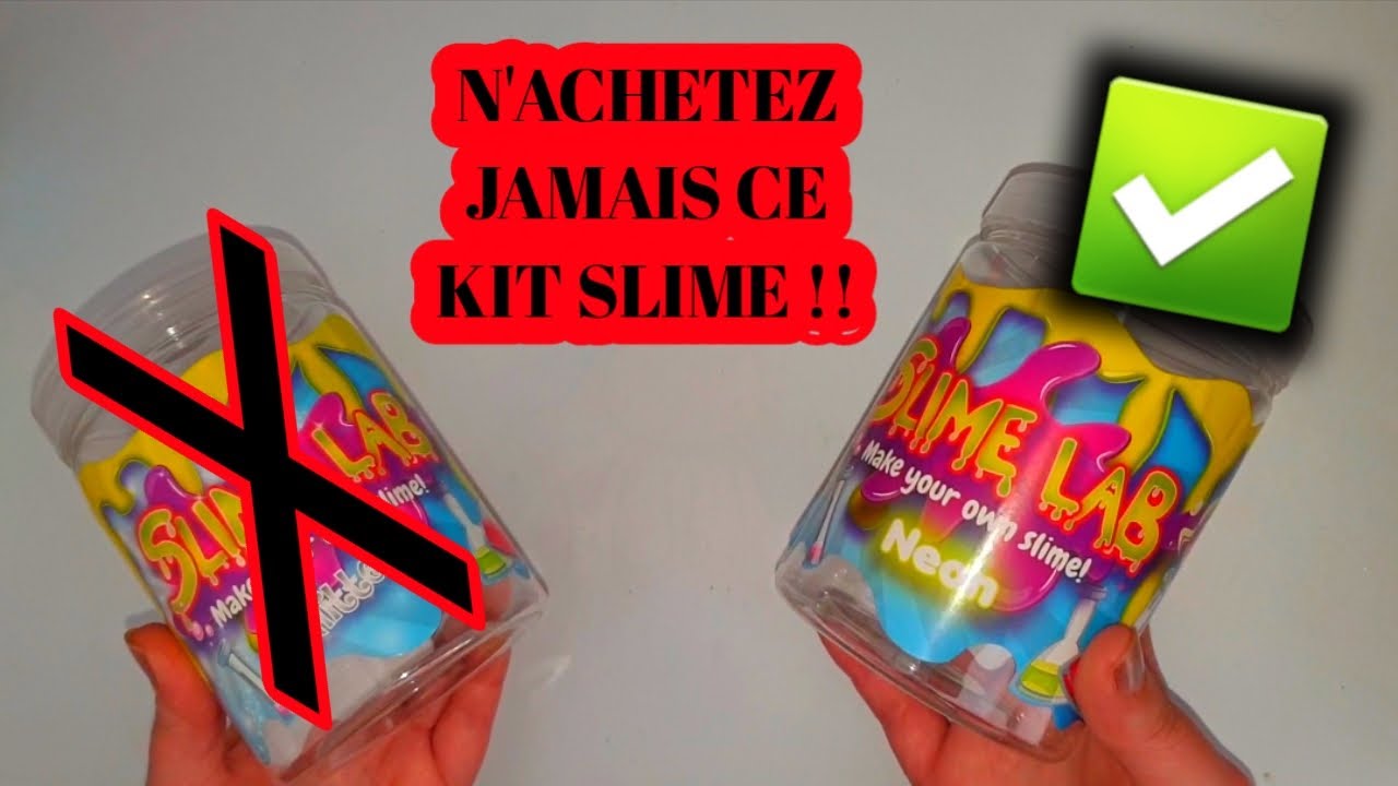 N'ACHETEZ PAS CE KIT SLIME DE CHEZ ACTION !! GLITTER SLIME