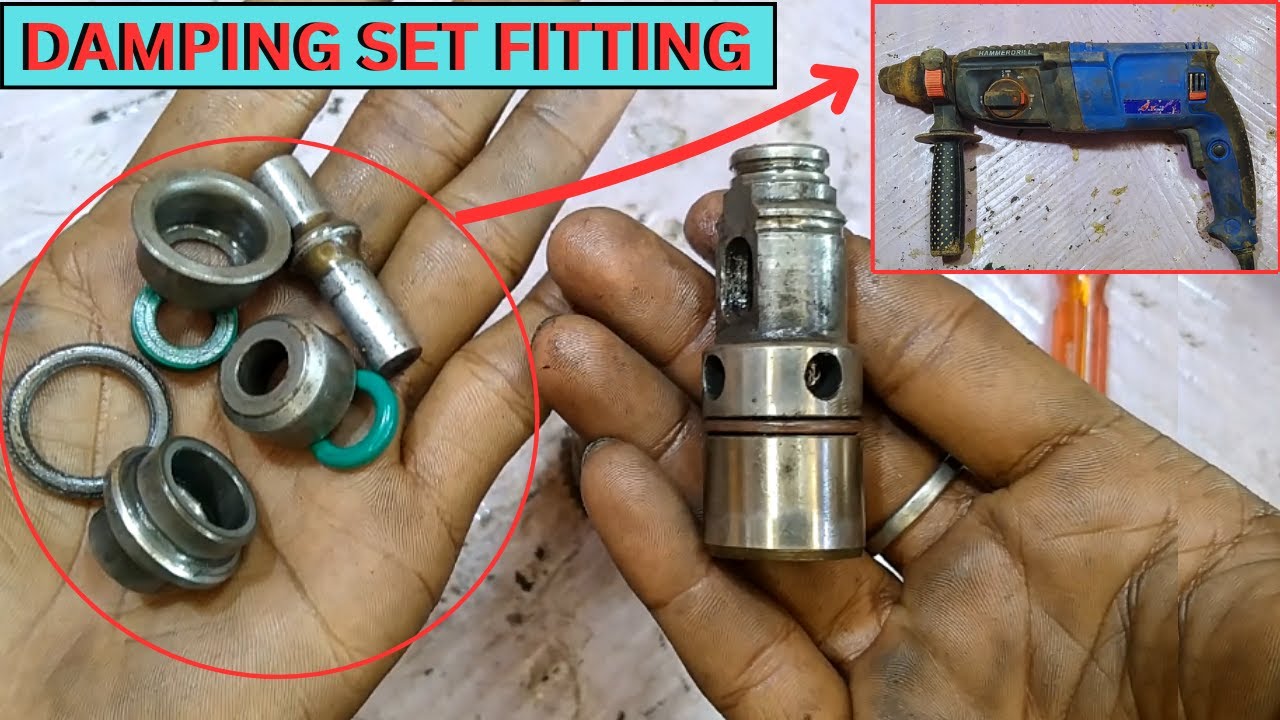 2 26MM HAMMER DRILL DAMPING SET FITTING || HAMMER DRILL DAMPING BUSH FITTING KASA KARA