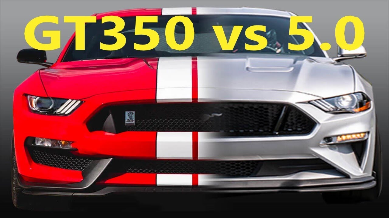 Comparing The Shelby GT350 to a Mustang 5.0