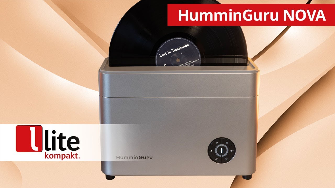Unboxing: Humminguru Nova, Ultraschall-Plattenwaschmaschine mit XXL-Zubehör