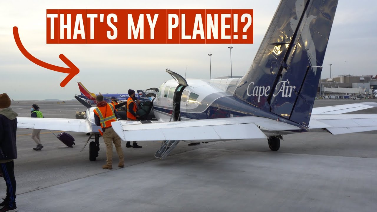Insane Propeller Plane Flight Vlog — Cape Air Cessna 402 — PWM-BOS