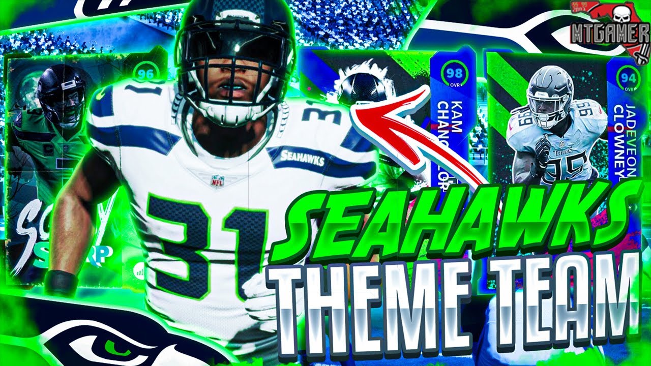 SEATTLE SEAHAWKS THEME TEAM IS CRAZY GOOD! MADDEN 21 GAMEPLAY