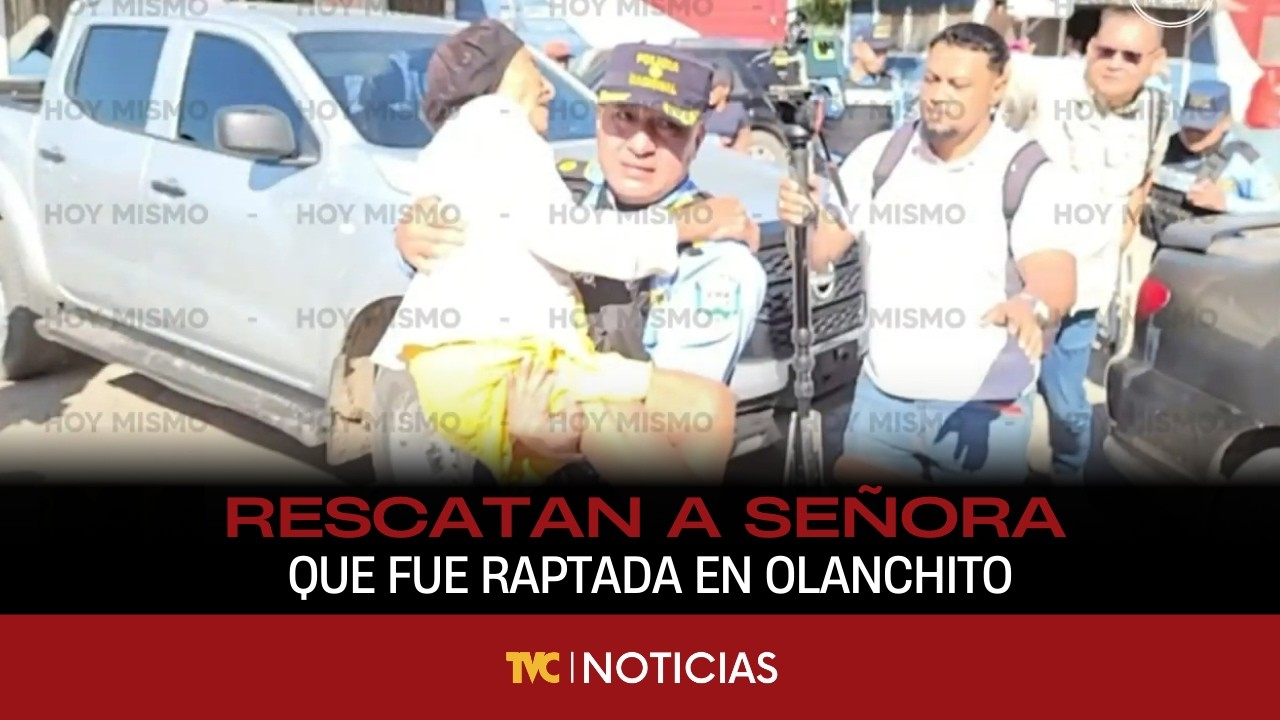 Rescatan a señora que fue raptada en Olanchito