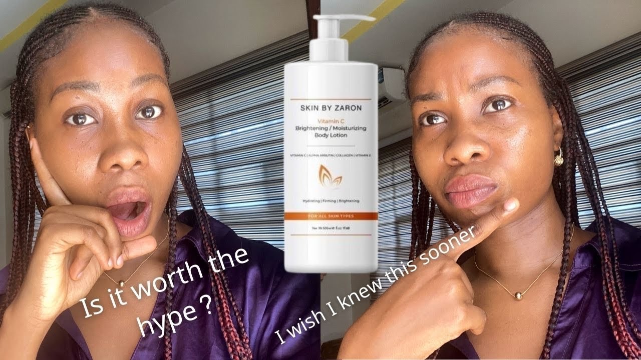 I Tried Skin By Zaron Vita C Body Lotion for 30 days | The Result will shock you