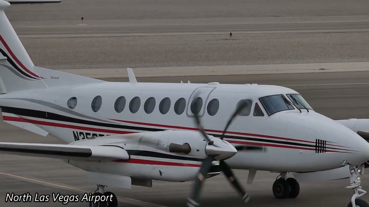 Las Vegas Plane Spotting | Up Close Action | Vegas Executive Airport (HQ)