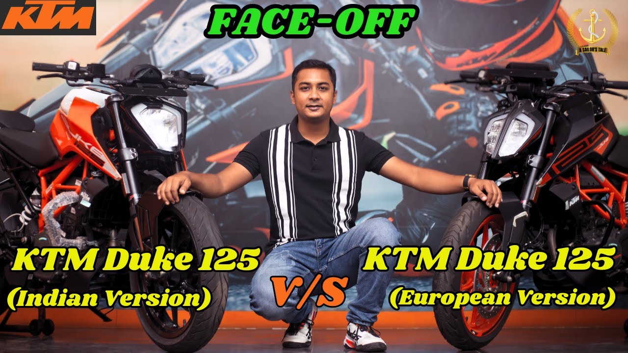 The Ultimate Showdown 2023| Indian KTM Duke 125 vs European KTM Duke 125 |Which reigns Supreme? | BD