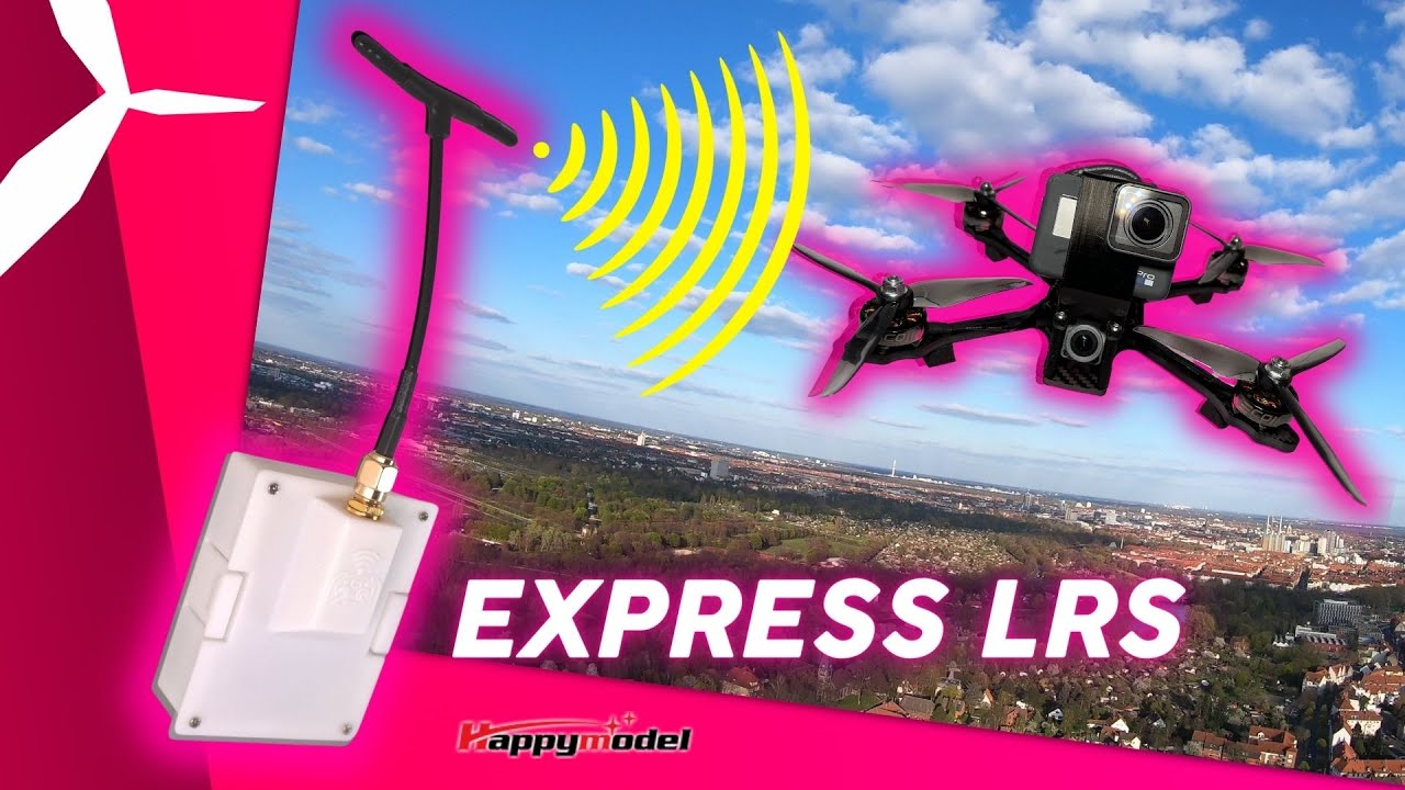 HappyModel ExpressLRS Open Source Long Range System ausprobiert - mit Reichweitentest! ES24TX Review