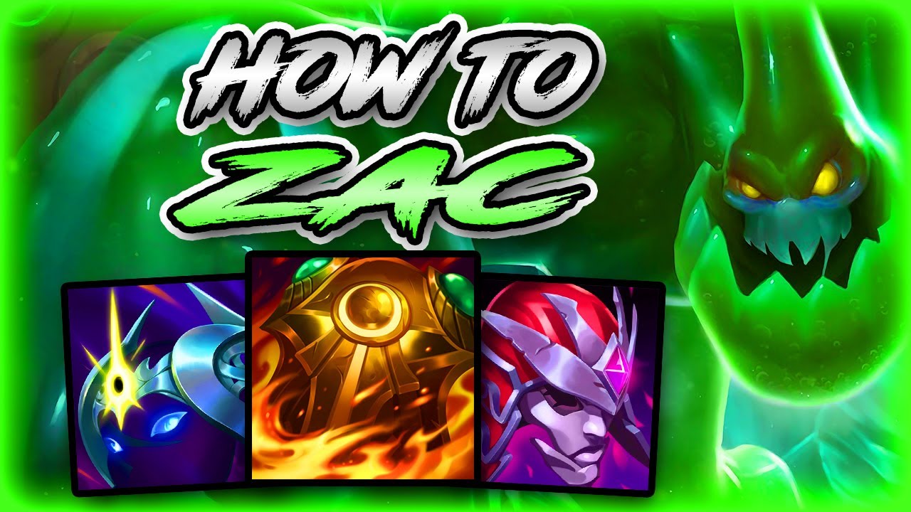 HOW TO PLAY ZAC JUNGLE FOR BEGINNERS & CARRY IN SEASON 11 | Zac Guide S11 - League Of Legends