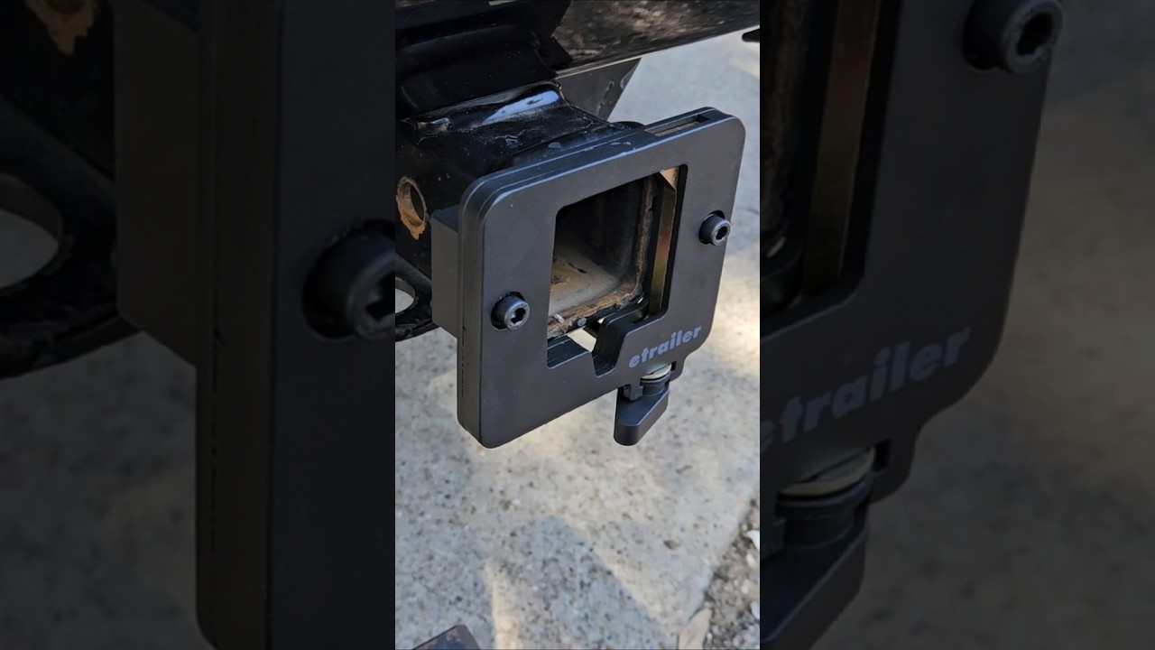 @etrailer ANTI-RATTLE hitch adapter!