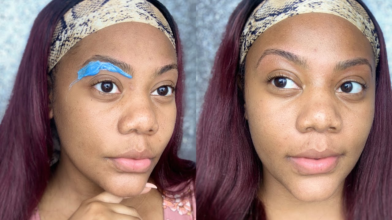 I waxed my eyebrows using the best wax kit on Amazon | Tress Wellness Wax Kit