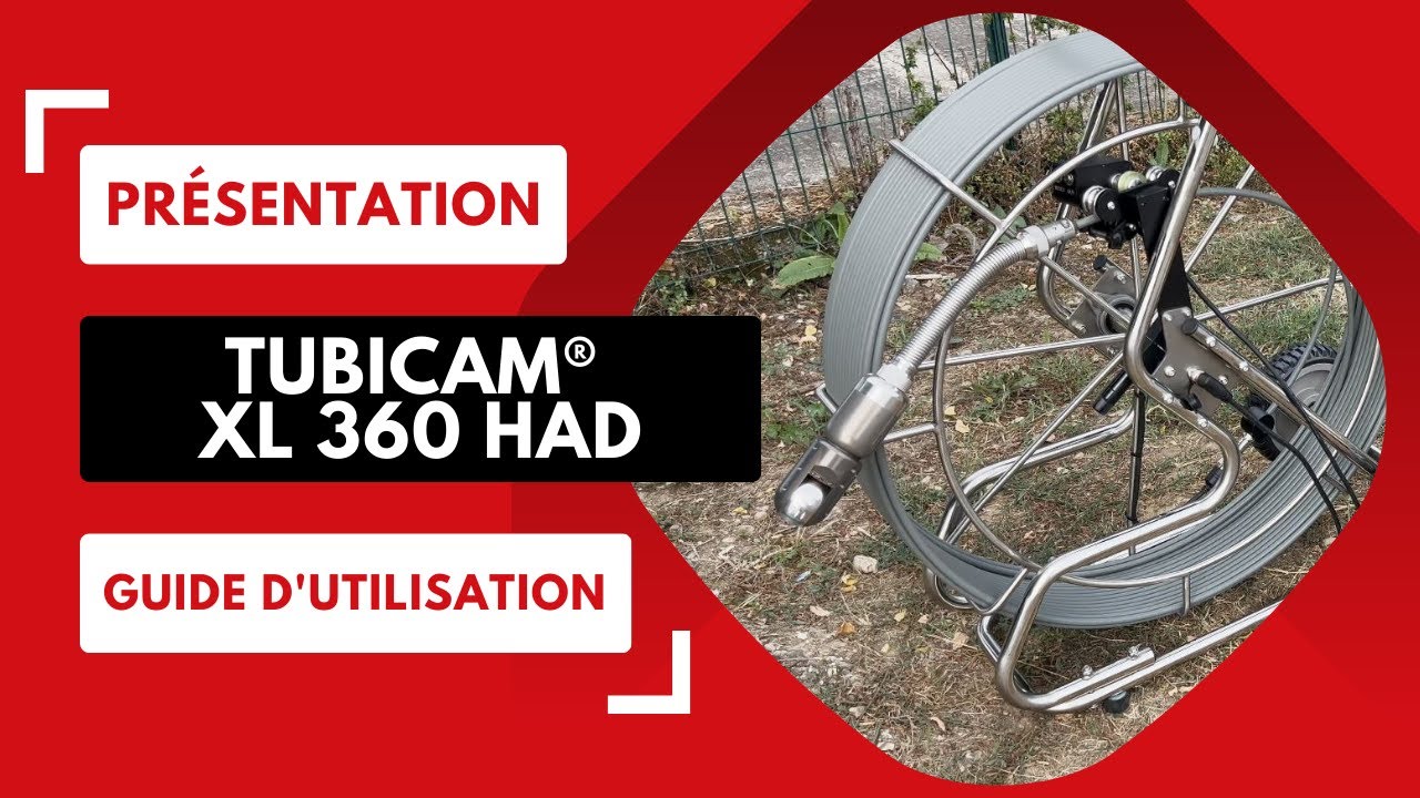 Tubicam® XL 360 HAD V2 - Caméra d'inspection de canalisations