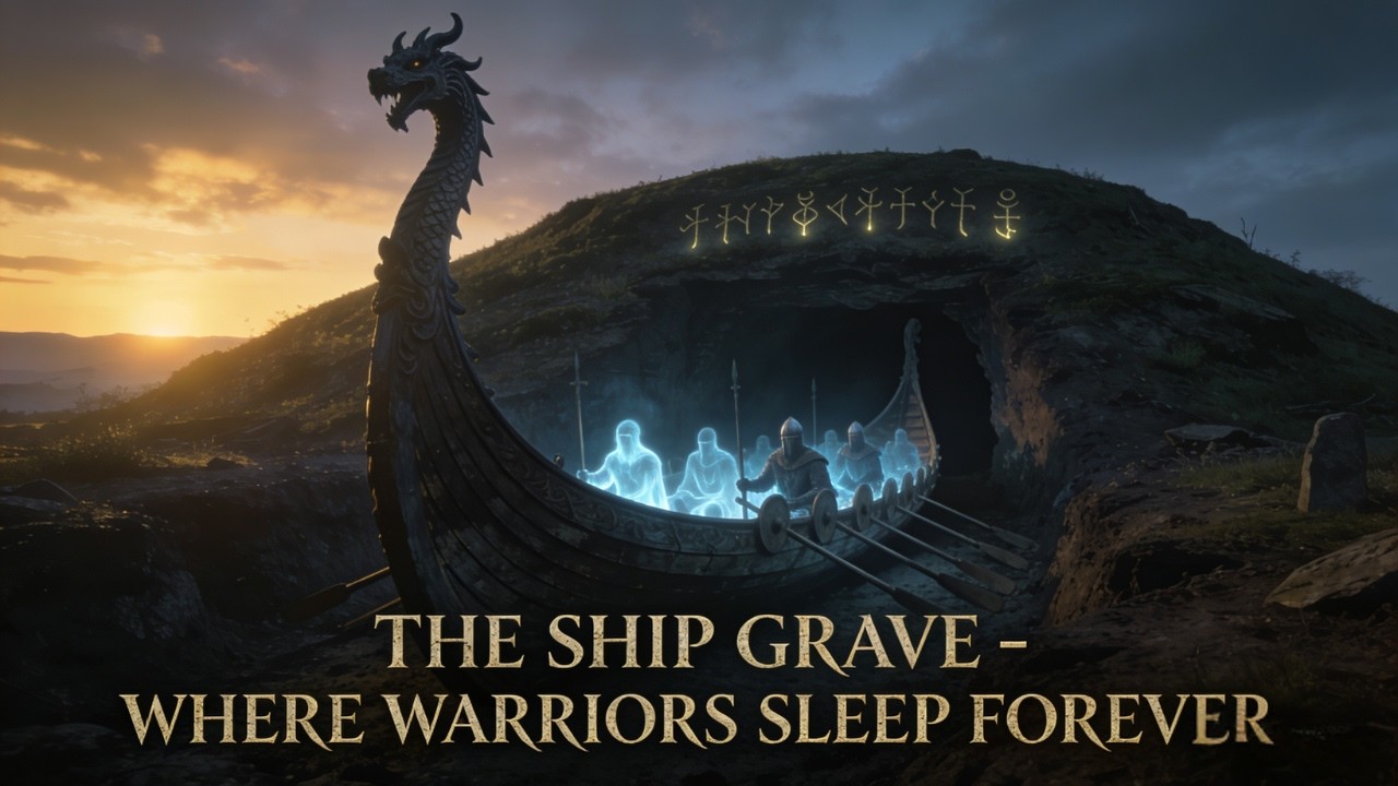 The Ship Grave | Haunting Viking Music - Where Warriors Sleep Forever