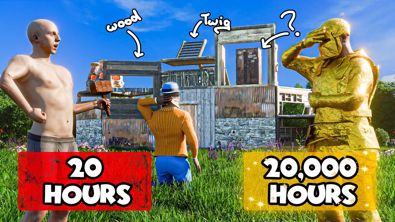 Can a 20 Hour player teach a 20,000 Rust GOD - Rust