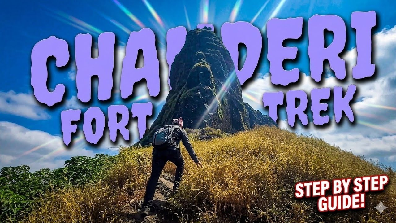 Chanderi fort trek | Chanderi trek Badalapur | chanderi fort trek in monsoon | how to reach chanderi