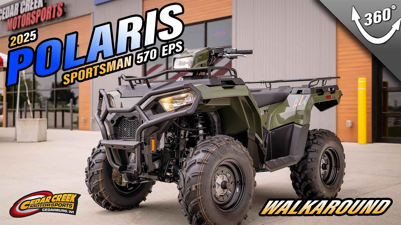 Walkaround | 2025 Polaris&reg; Sportsman 570 EPS