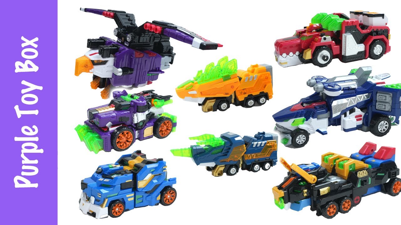 Mini Force V Rangers All Collections 미니특공대 브이레인저스 총모음