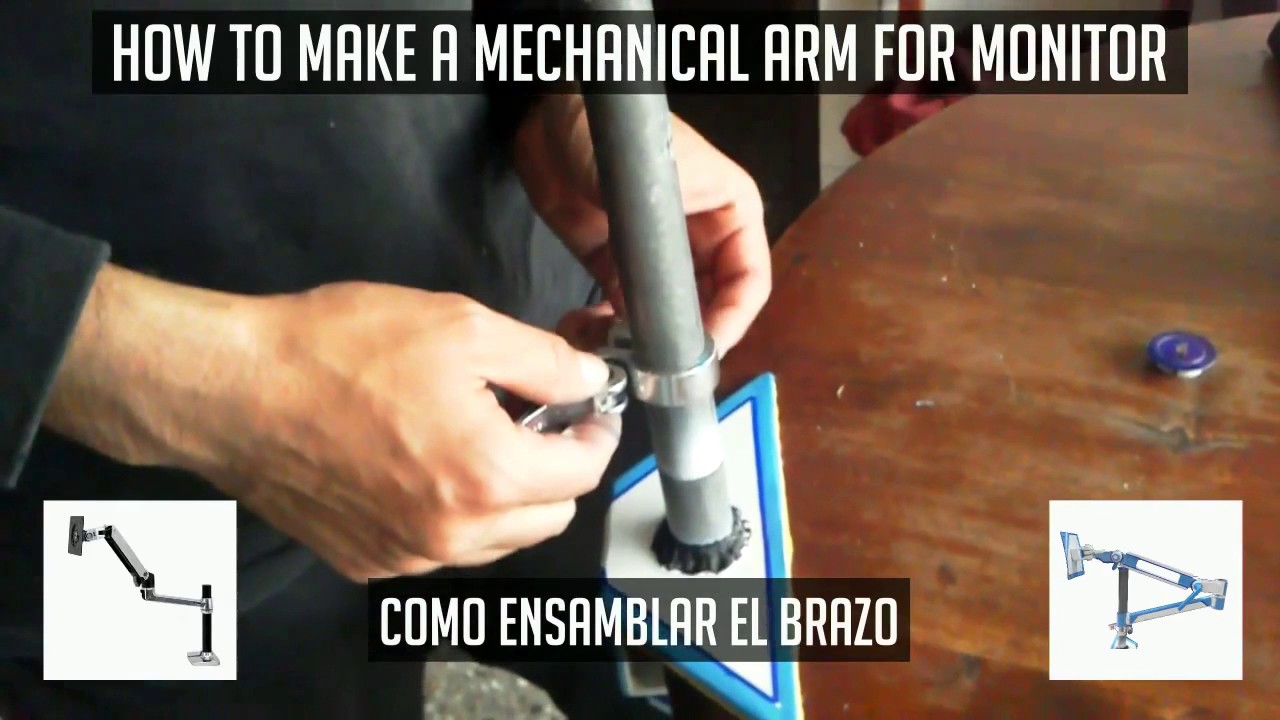 Brazo mecanico para monitor LCD