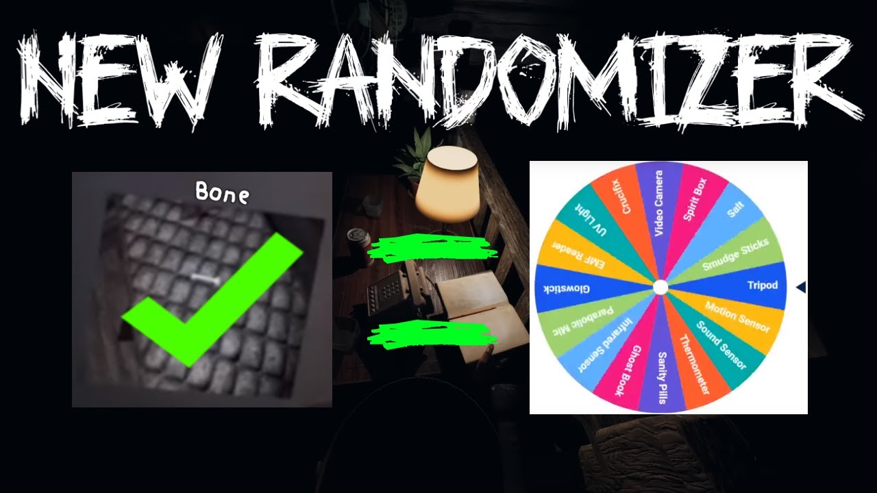 NEW Phasmophobia Randomizer - LVL 640