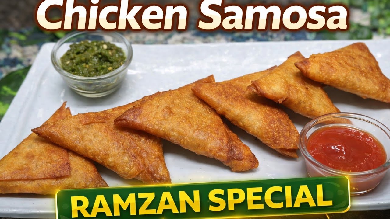 Chicken Samosa Recipe | How To Make Chicken Samosa At Home | Ramzan Special 2026 |@ZaikafoodRecipes 