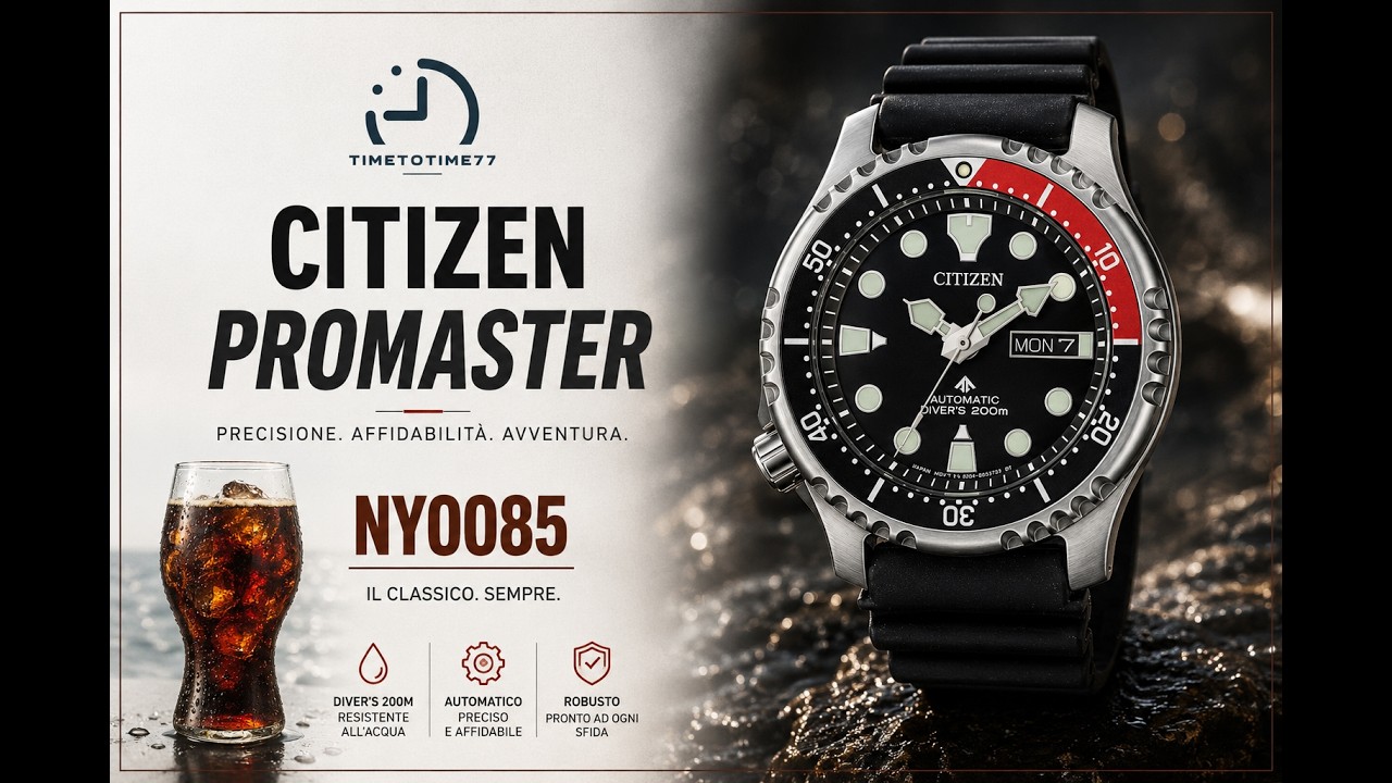 CITIZEN PROMASTER: nel 2026 è ancora il miglior diver economico?
