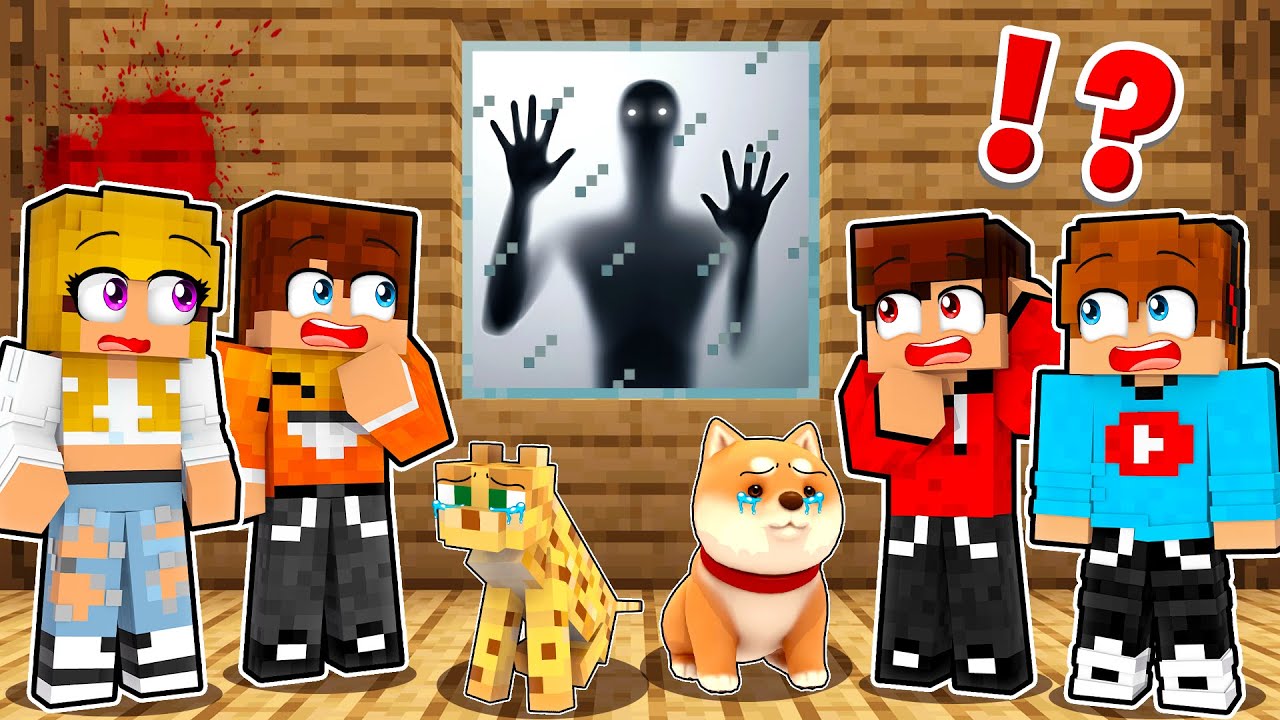 PRZEŚLADOWCA PRZYSZEDŁ PO NAS o 3 W NOCY w Minecraft!