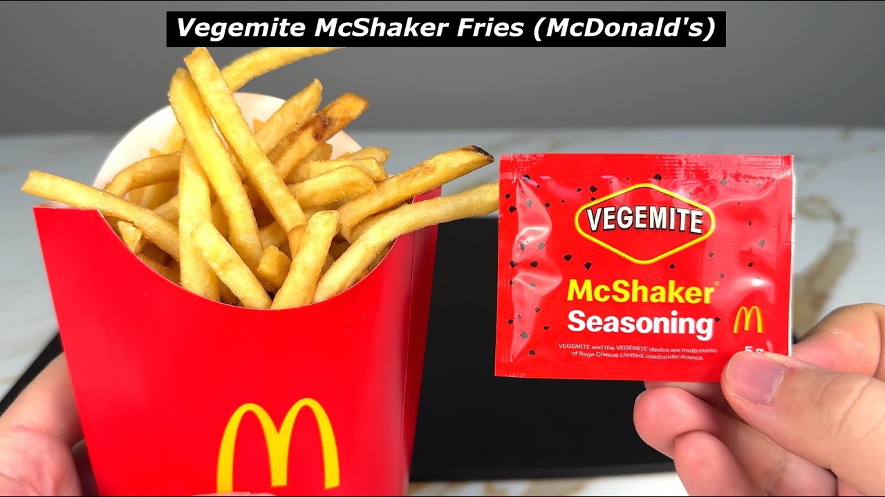 Vegemite McShaker Fries (McDonald's) - REVIEW -