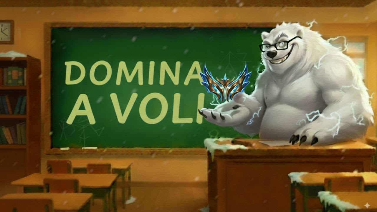 Aprende Volibear JUNGLA y TOP en 5 minutos 🐻⚡  | GUÍA RÁPIDA