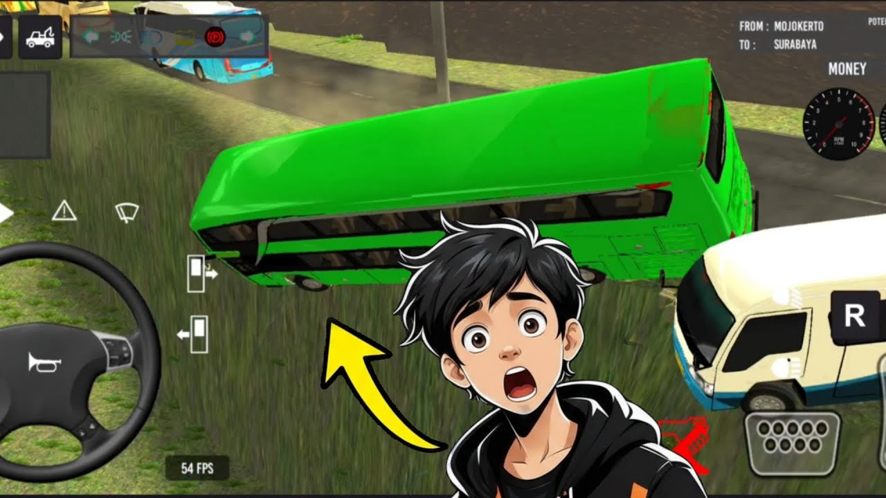 💥🤩Euro Coach Bus Simulator indonesia😱 || Bus Simulator Indonesia #bussimulatorindonesia #games 