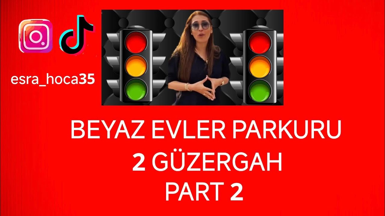 BEYAZEVLER 2.GÜZERGAH PART2 #beyazevlerparkuru #ehliyethazirlik #direksiyonsınavındanasılgeçilir#fy 