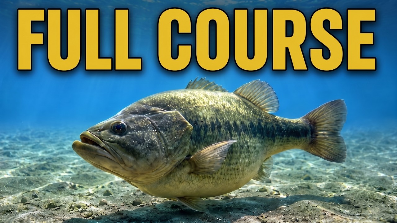 How to Get Better at Bass Fishing (Full Course)