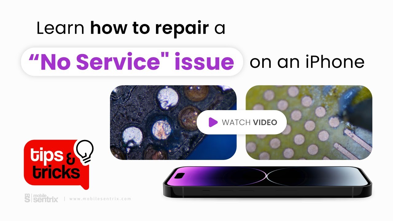 Repair an iPhone with a 