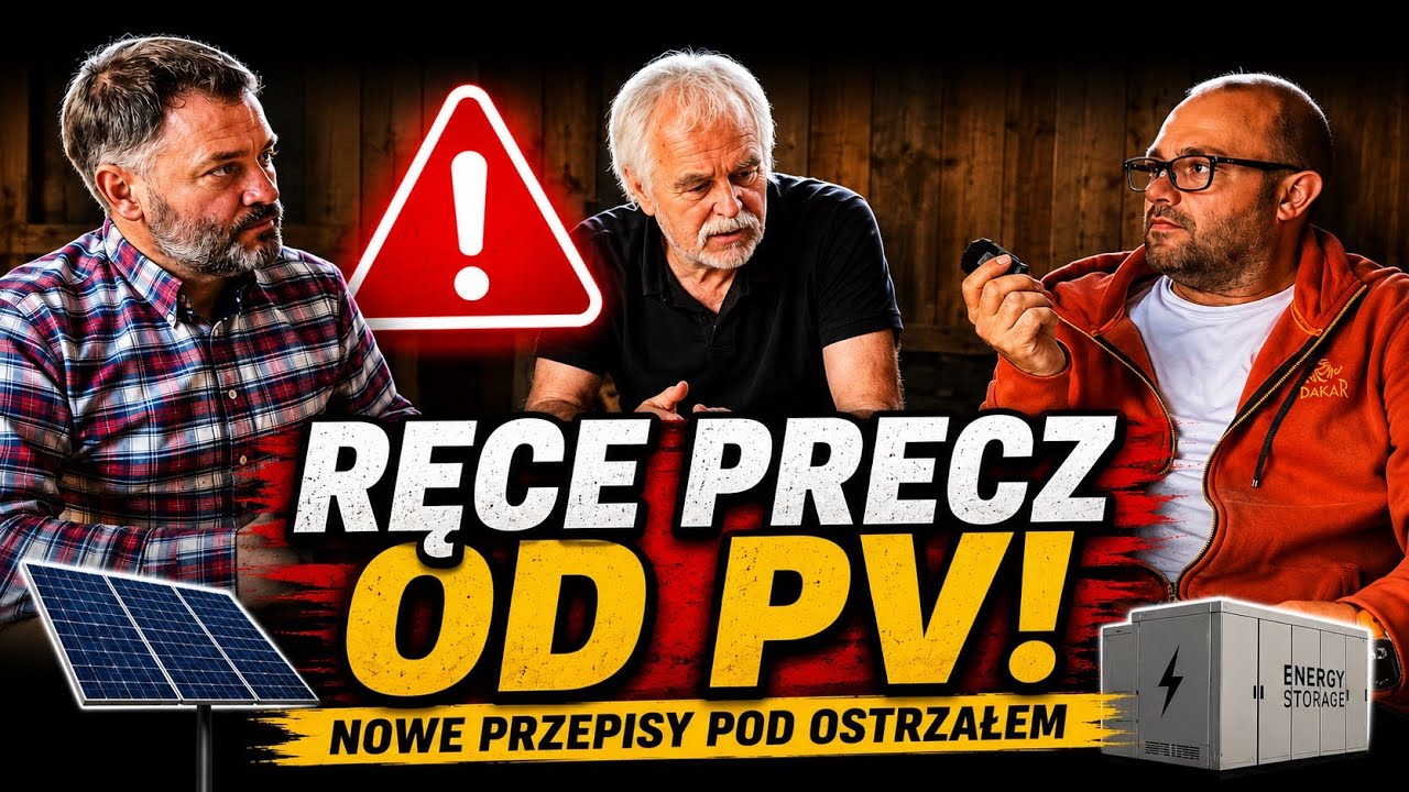 RĘCE PRECZ OD PV! Burzliwa debata o nowych przepisach dla fotowoltaiki i magazyn&oacute;w energii