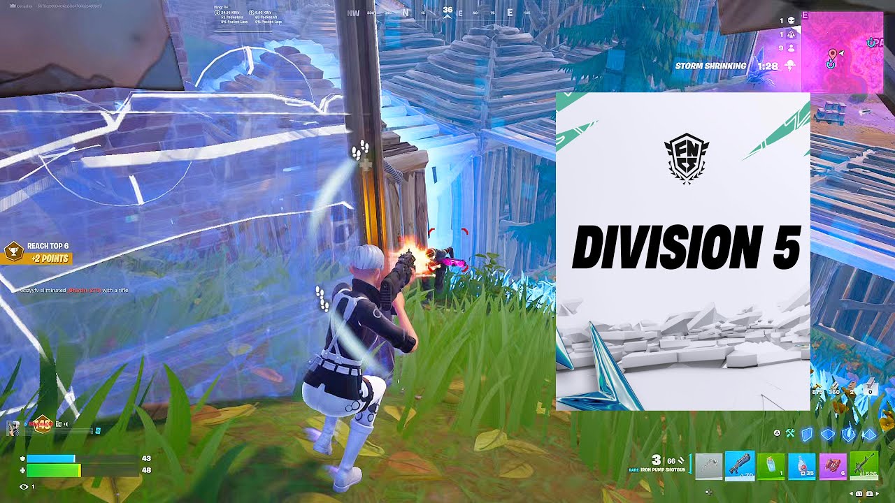 How To Play FNCS DIVISION 5 Endgames On CONSOLE🏆 (4K 120FPS + PS5)