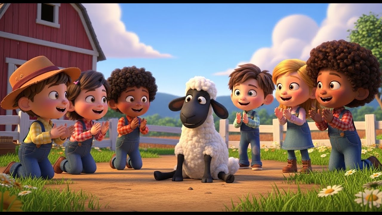 Baa Baa Black Sheep | Classic Nursery Rhyme for Kids | Fun Rhymes & Songs for Children