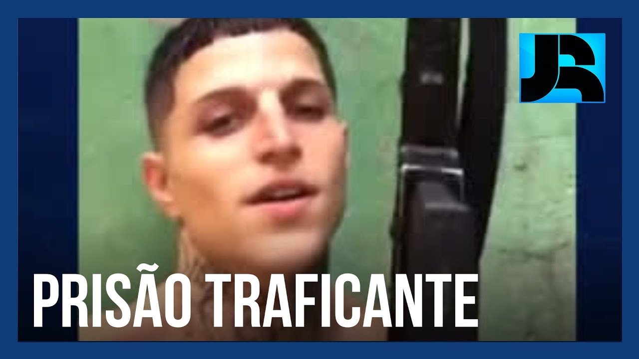Preso traficante apontado como responsável pelo controle de armas na comunidade da Rocinha, no Rio