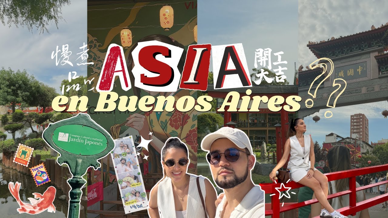 🇯🇵🇨🇳VLOG Japón y China en Buenos Aires 🇦🇷✨ | Jardín Japonés, Barrio Chino, cosplay y comida 🍜🎎