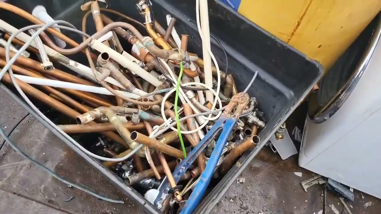 nonferrous metals processing #scrapmetal #scrap #nonferrous 