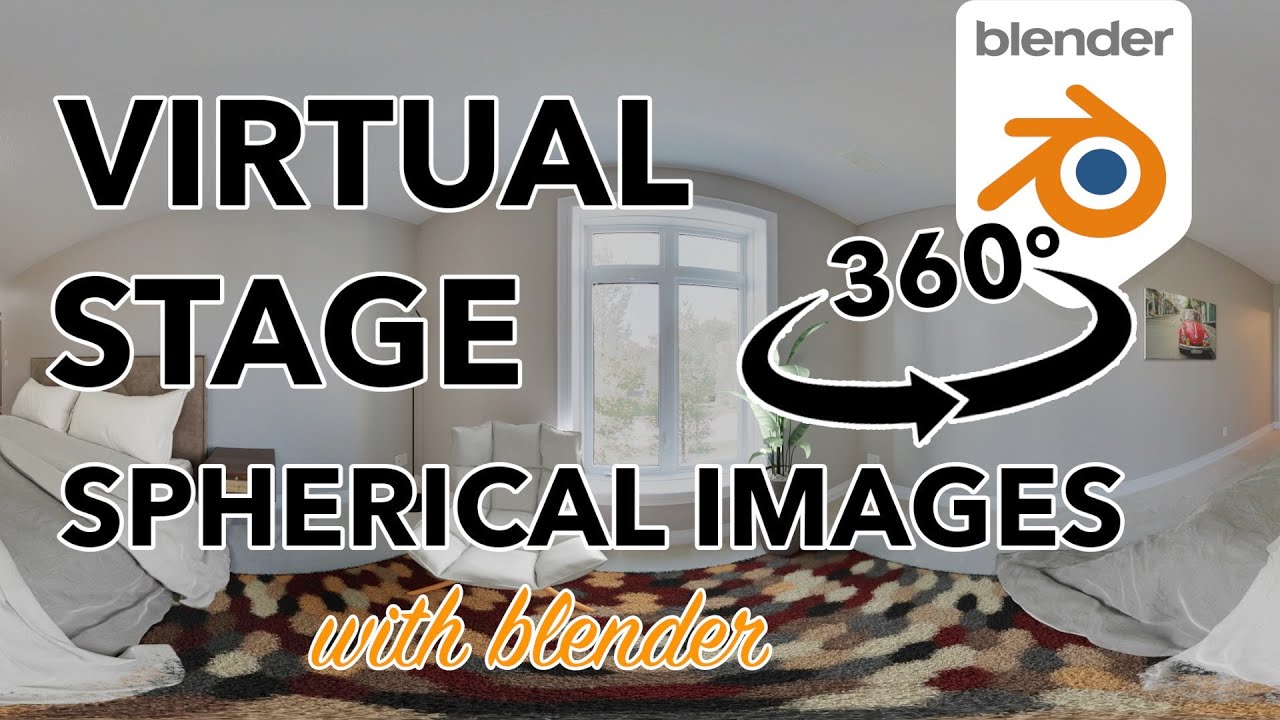 How To Virtual Stage 360 Images in Blender