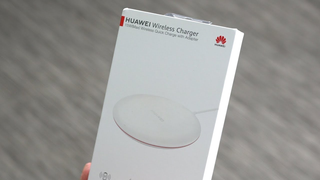 Huawei Wireless Charger (Mate 20 Pro) - Unboxing & Test | deutsch