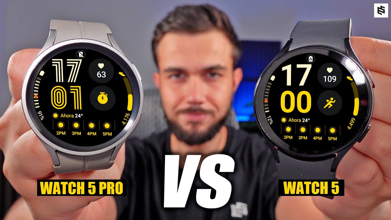 SAMSUNG GALAXY WATCH 5 vs WATCH 5 PRO 🥊 COMPARATIVA A FONDO