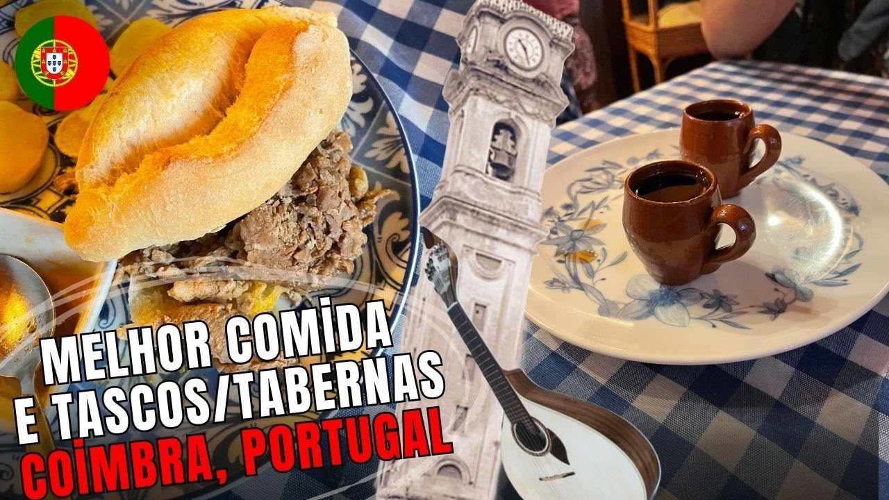 COIMBRA MELHOR COMIDA E TASCOS TABERNAS ! (o que comer em Coimbra e onde)